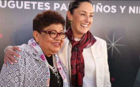 Ernestina Godoy y Claudia Sheinbaum