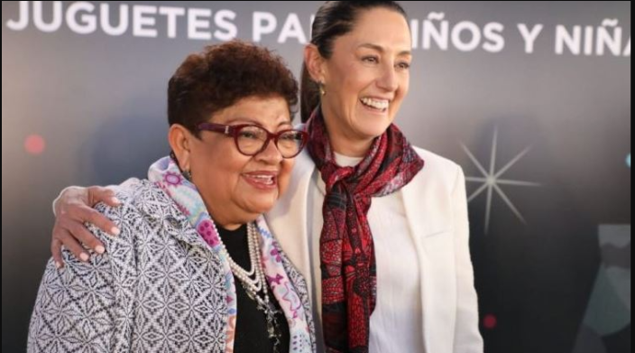 Ernestina Godoy y Claudia Sheinbaum